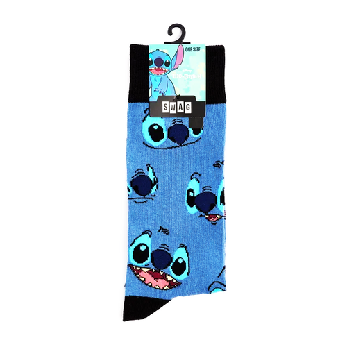 Disney Lilo & Stitch Crew Socks By Swag - One Size Fits Most - New