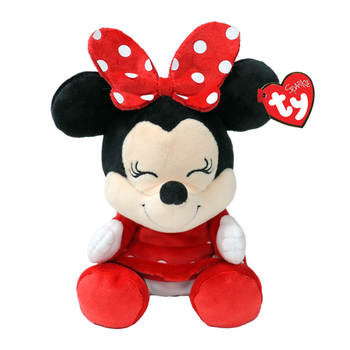 TY Beanie Babies Disney Minnie Mouse 8" Beanie Baby - New, With Tags