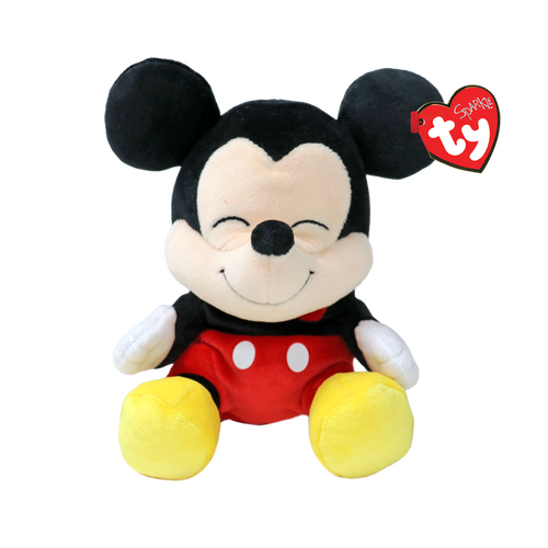 TY Beanie Babies Disney Mickey Mouse 8" Beanie Baby - New, With Tags